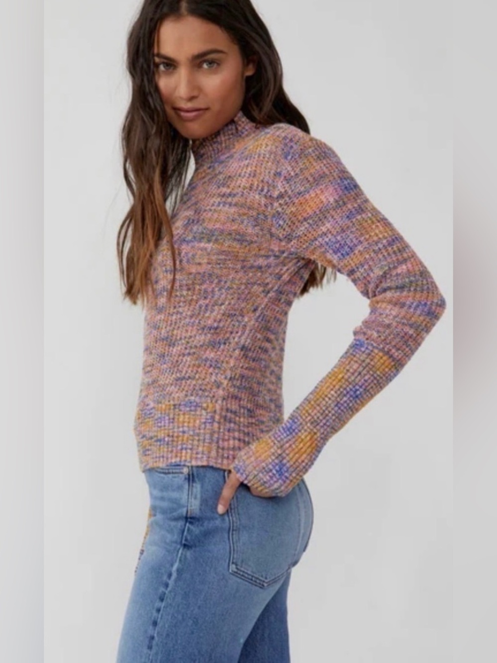 FREE PEOPLE Blair Spacedye Pullover